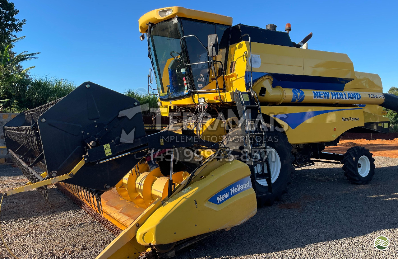 COLHEITADEIRA NEW HOLLAND TC 5070 Terra Mais Implementos Agrícolas TOLEDO PARANÁ PR